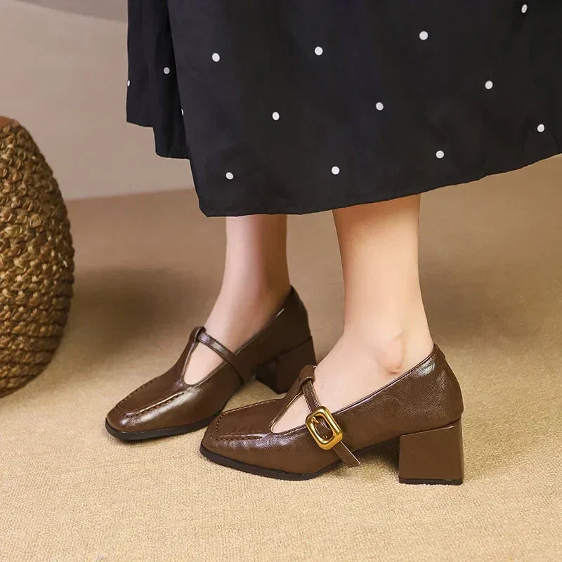 Dorvanna | French Mary Janes