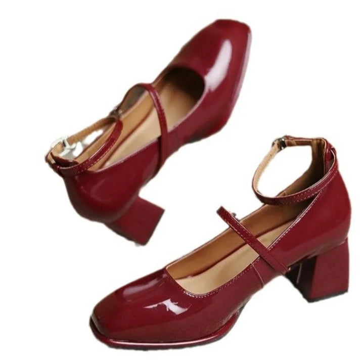Elise | Ankle Strap Pumps