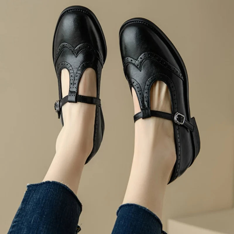 Evelyn | T-Strap Mary Janes