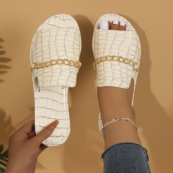 Mira | Luxe Wedge Beach Flip-Flops™