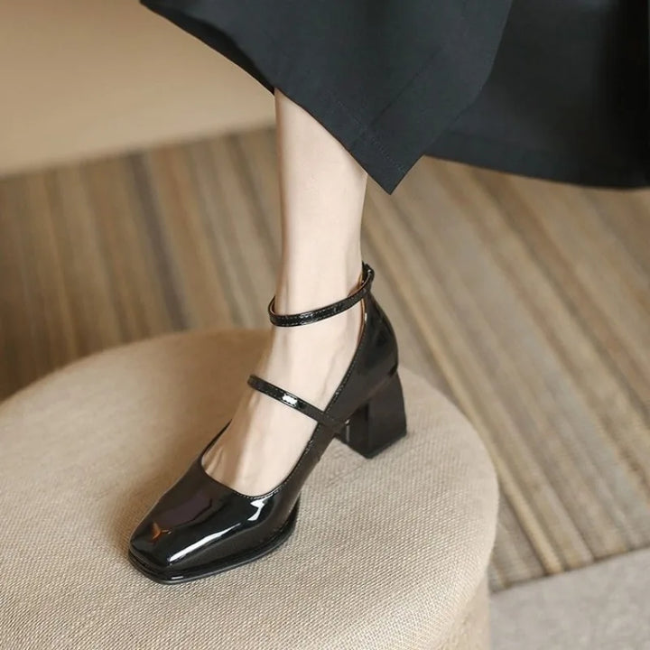 Elise | Ankle Strap Pumps