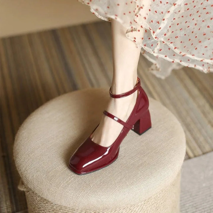 Elise | Ankle Strap Pumps