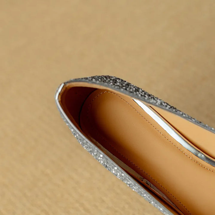 Gloria | Glitter Detail Pumps