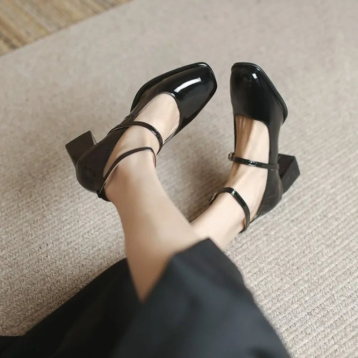 Elise | Ankle Strap Pumps