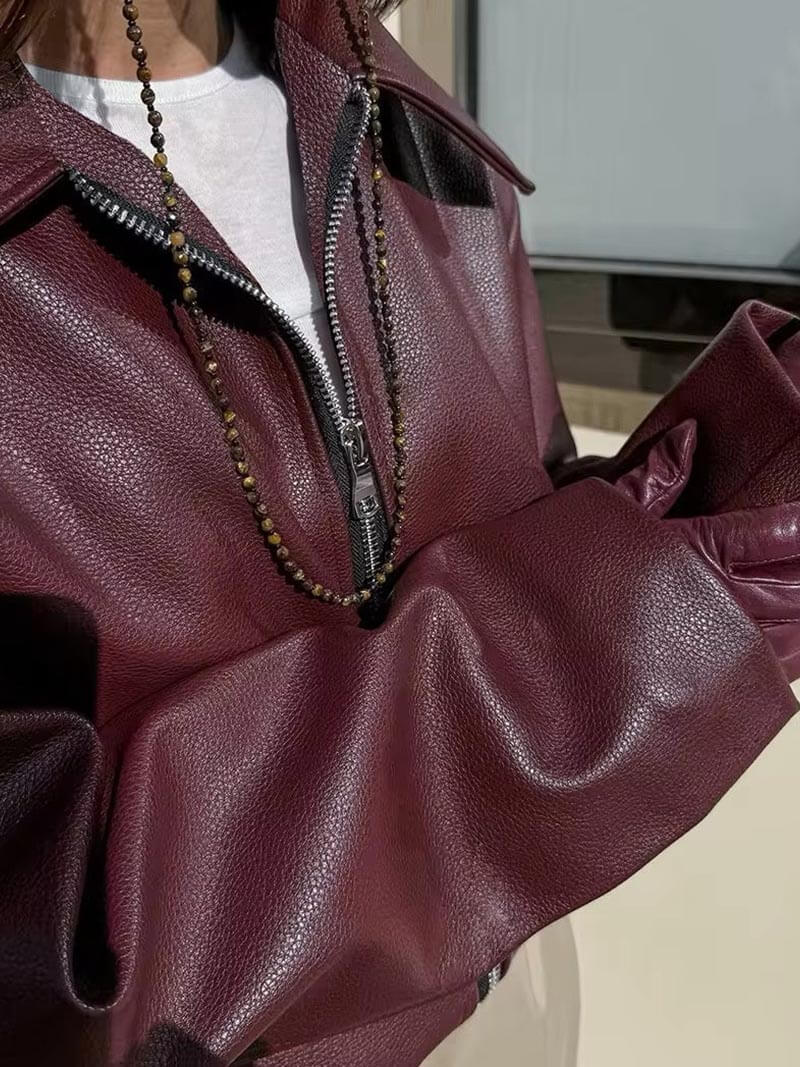 Romy | Vegan Leather Jacket
