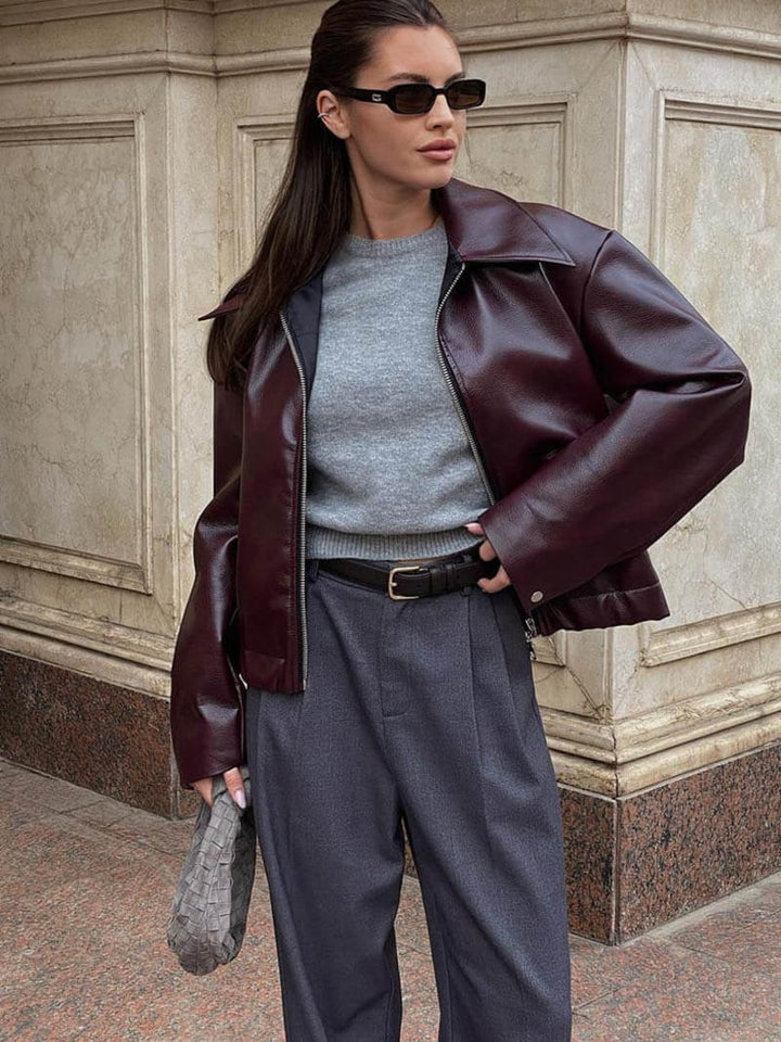 Romy | Vegan Leather Jacket