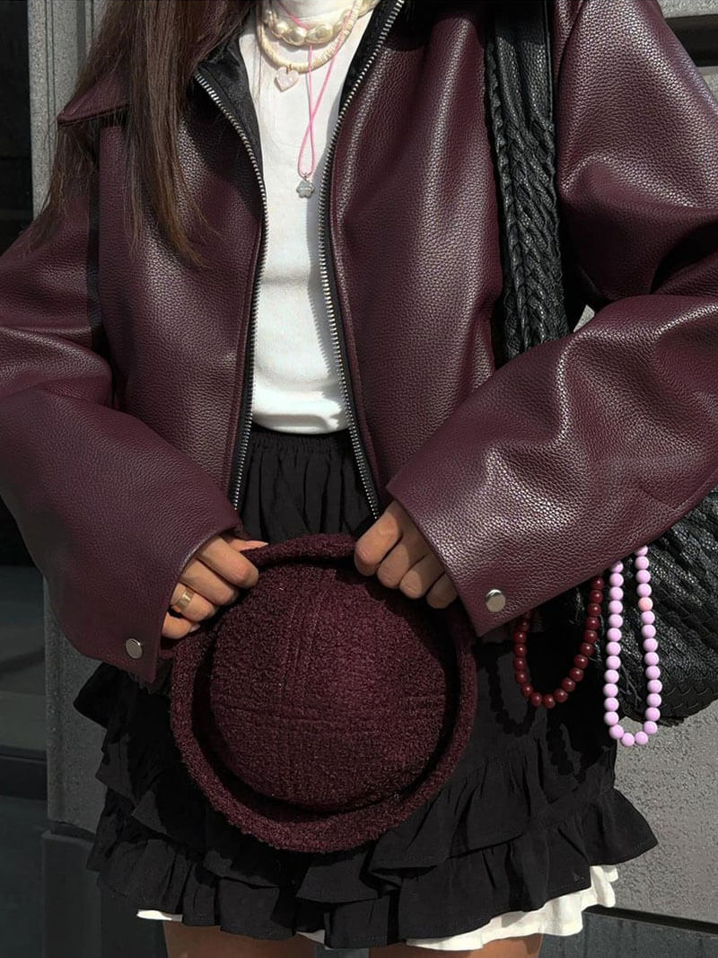 Romy | Vegan Leather Jacket