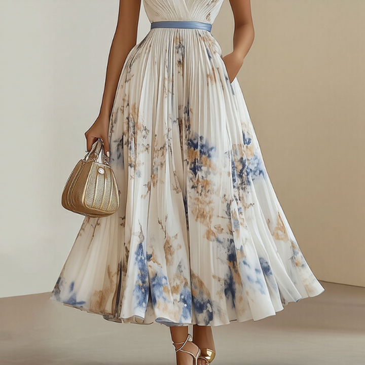 Elara | Soft V-Neck Dress