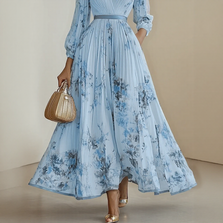 Elara | Soft V-Neck Dress