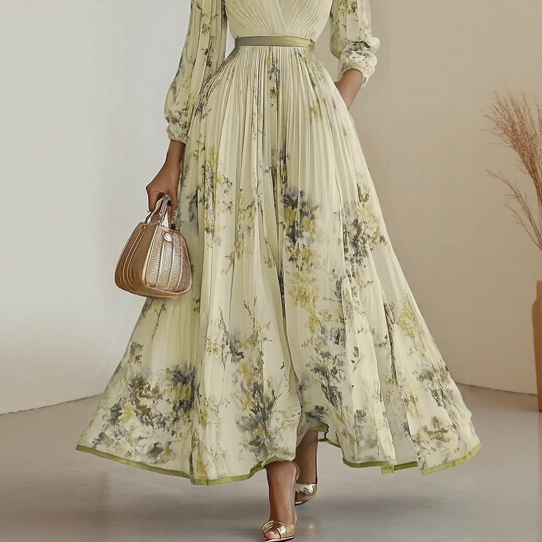 Elara | Soft V-Neck Dress