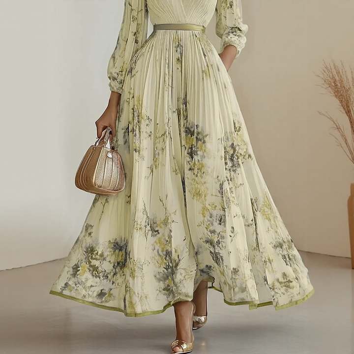 Elara | Soft V-Neck Dress
