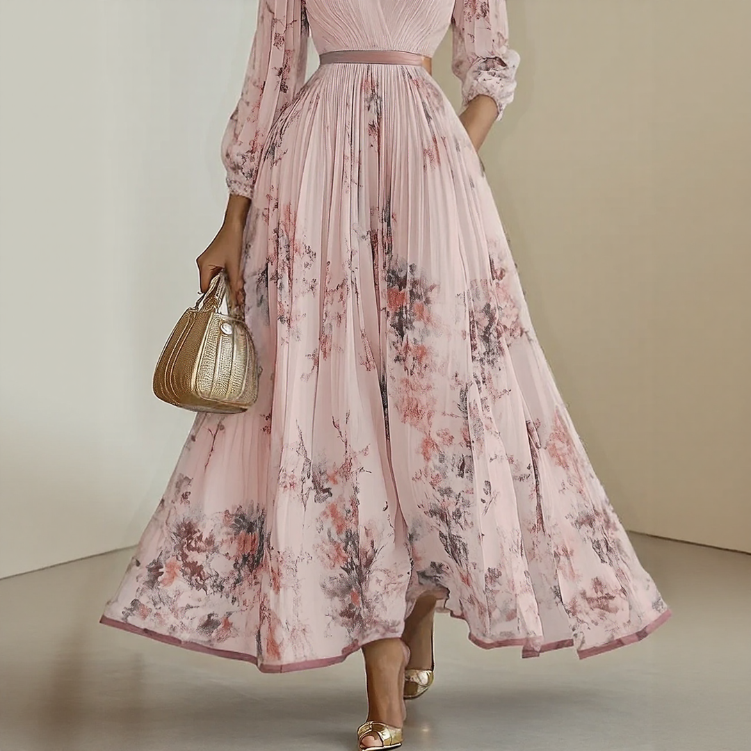 Elara | Soft V-Neck Dress