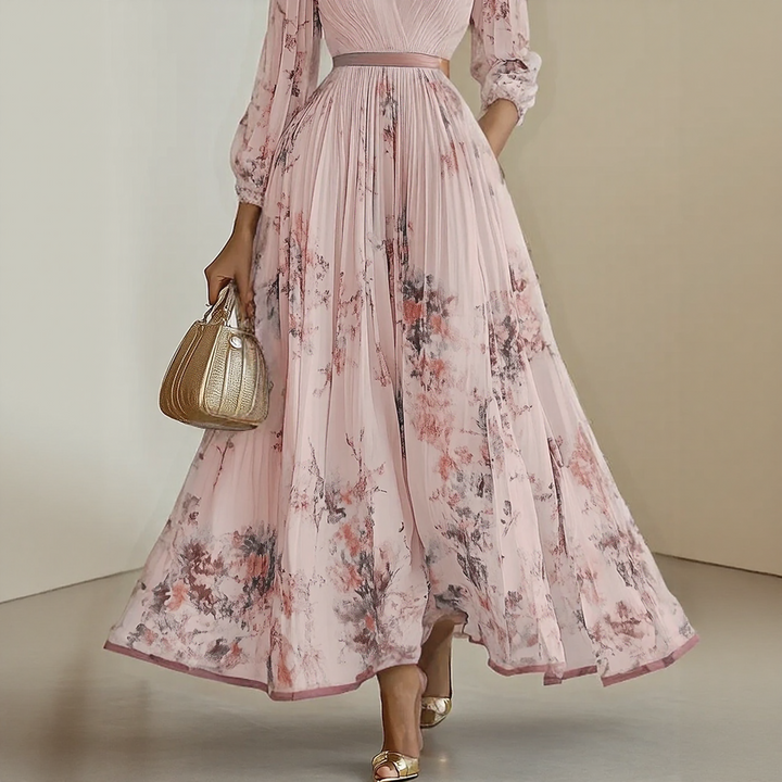 Elara | Soft V-Neck Dress