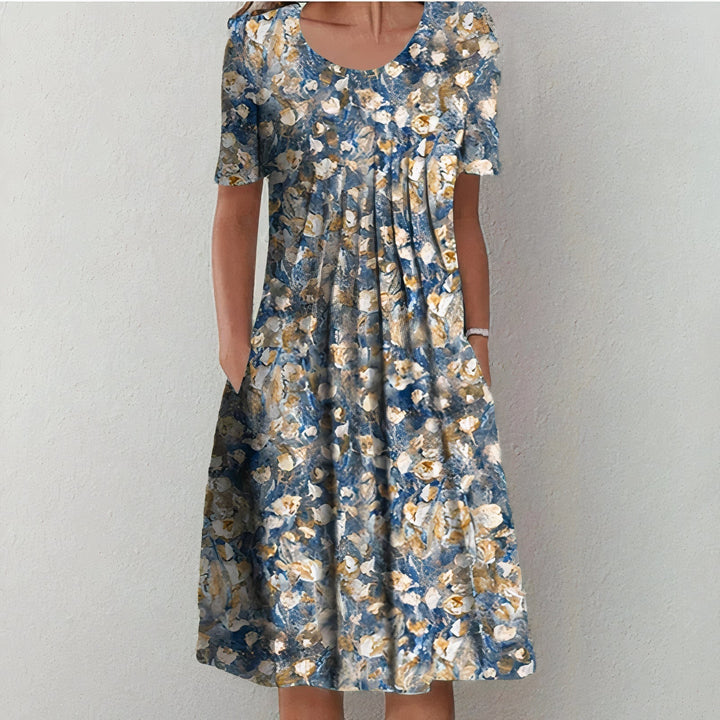 Leilani | Summer Bloom Ruffle Party Dress