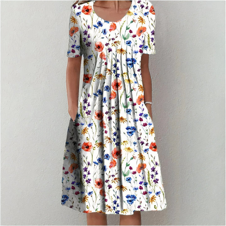 Leilani | Summer Bloom Ruffle Party Dress
