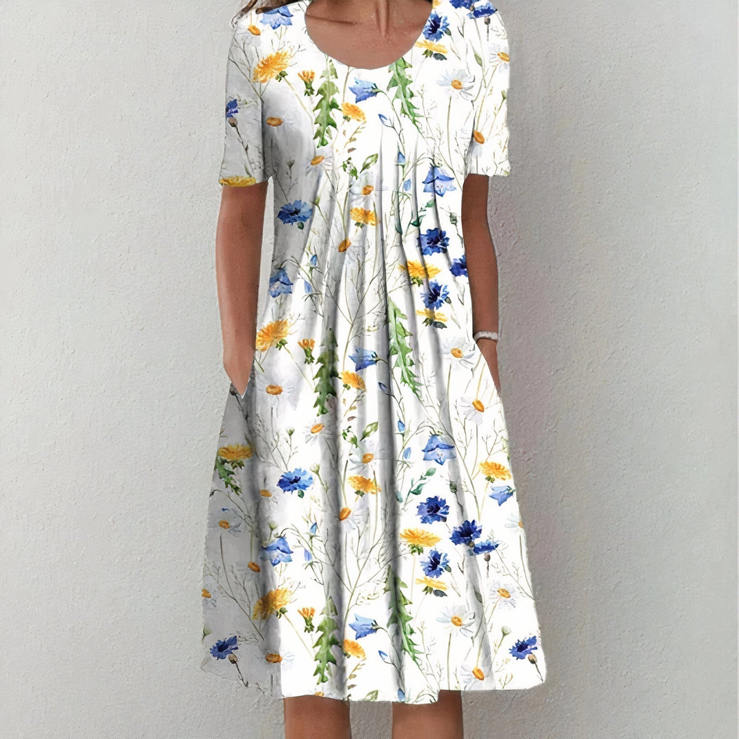 Leilani | Summer Bloom Ruffle Party Dress