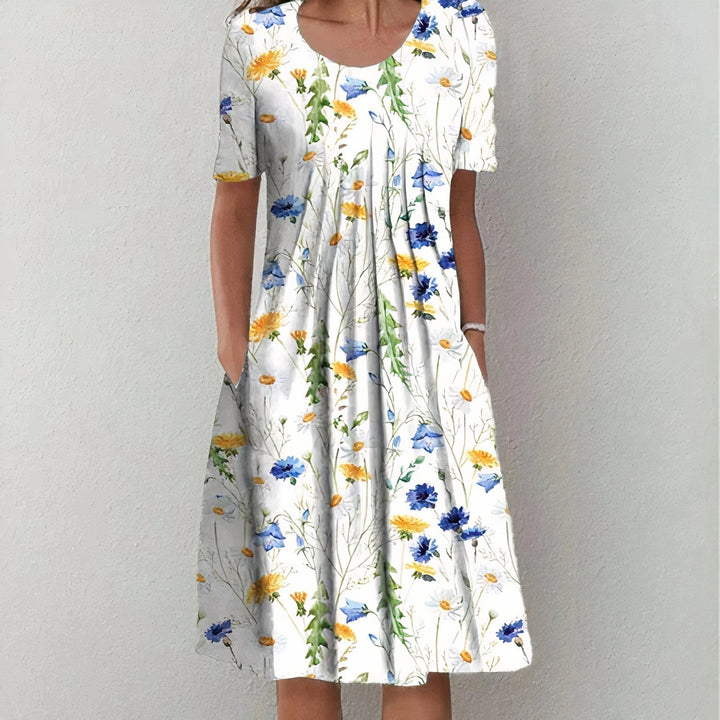 Leilani | Summer Bloom Ruffle Party Dress