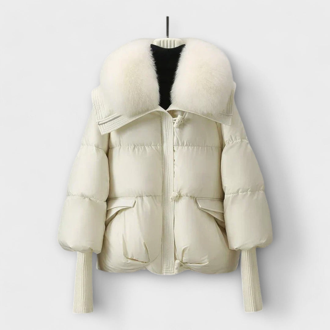 Lucyna | Elegant Fur-Lined Jacket