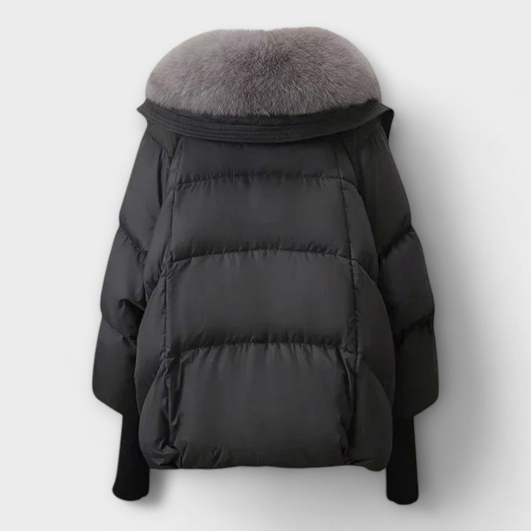 Lucyna | Elegant Fur-Lined Jacket