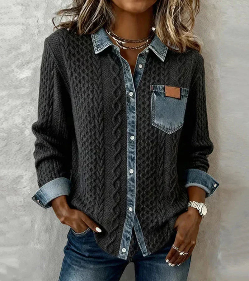 Elisabeth - Casual Long Sleeve Shirt