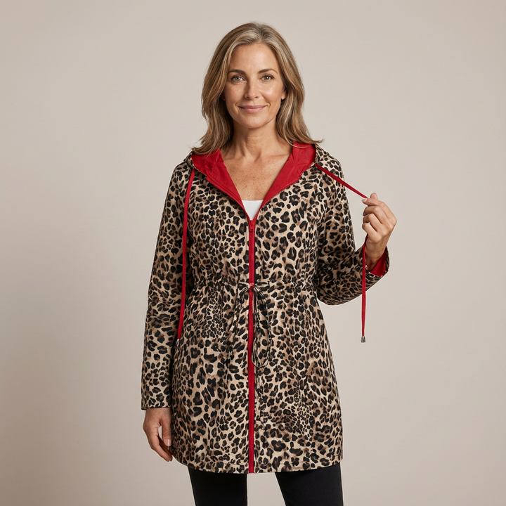 Sophia | Reversible Leopard Coat