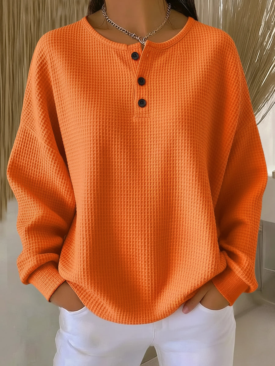 Marjorie | Casual sweatshirt with collar