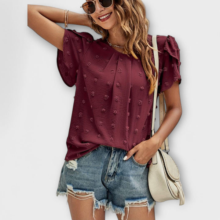 Charlotte | Polka Dot Blouse