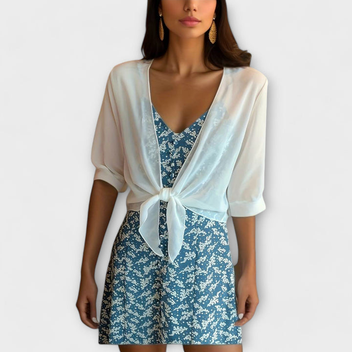 Olivia | Open Front Blouse