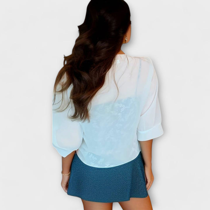 Olivia | Open Front Blouse