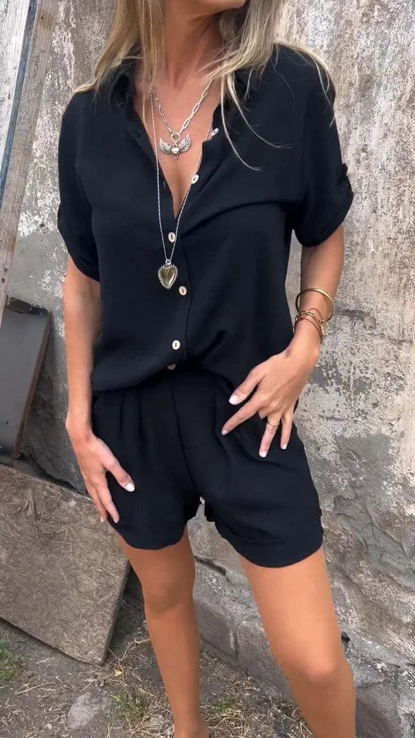 Melda | Breezy Button Set
