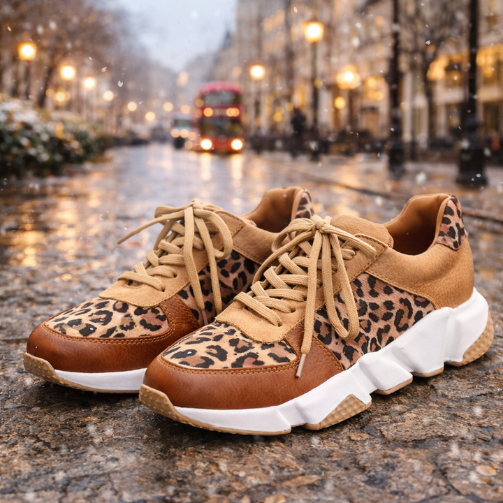 Crissa | Leopard Print Sneakers