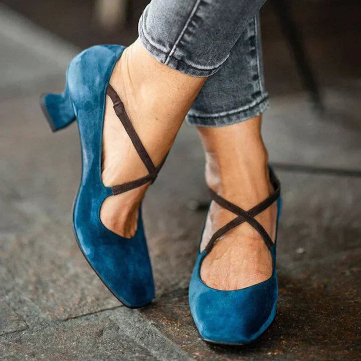 Jennie | Elegant Strap Heels