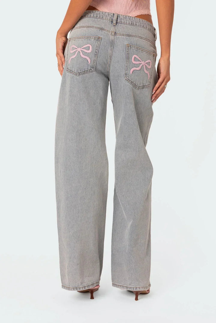 Kate | Bow Detail Jeans