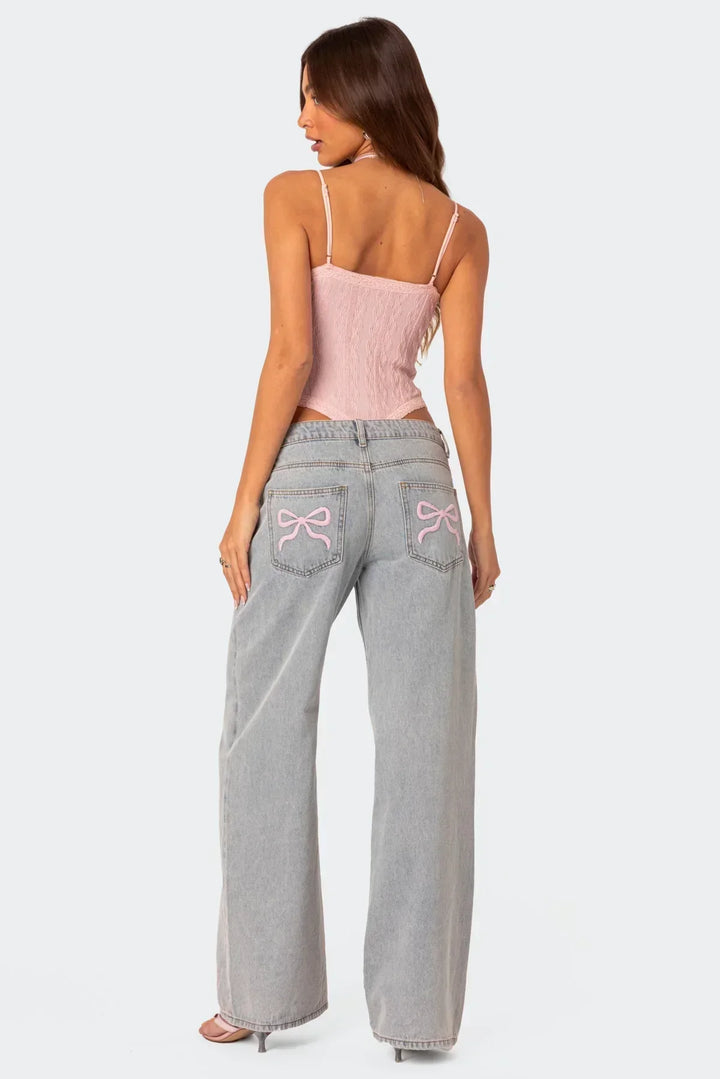 Kate | Bow Detail Jeans