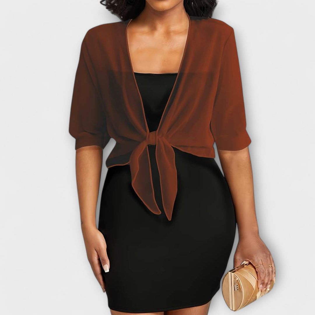 Olivia | Open Front Blouse