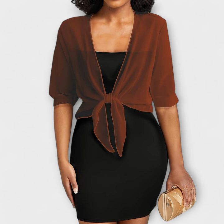 Olivia | Open Front Blouse