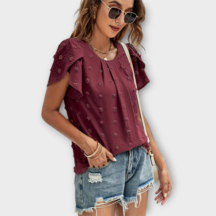 Charlotte | Polka Dot Blouse