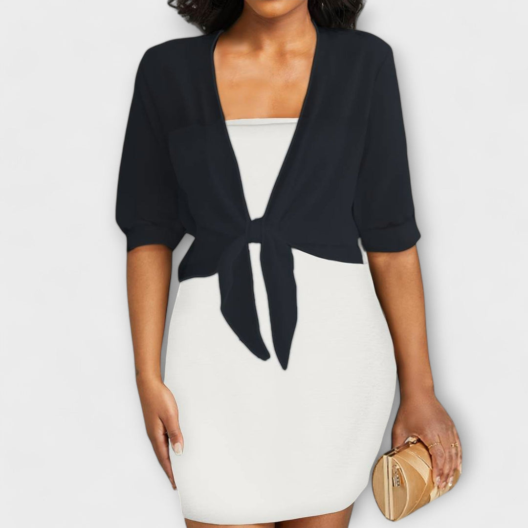 Olivia | Open Front Blouse