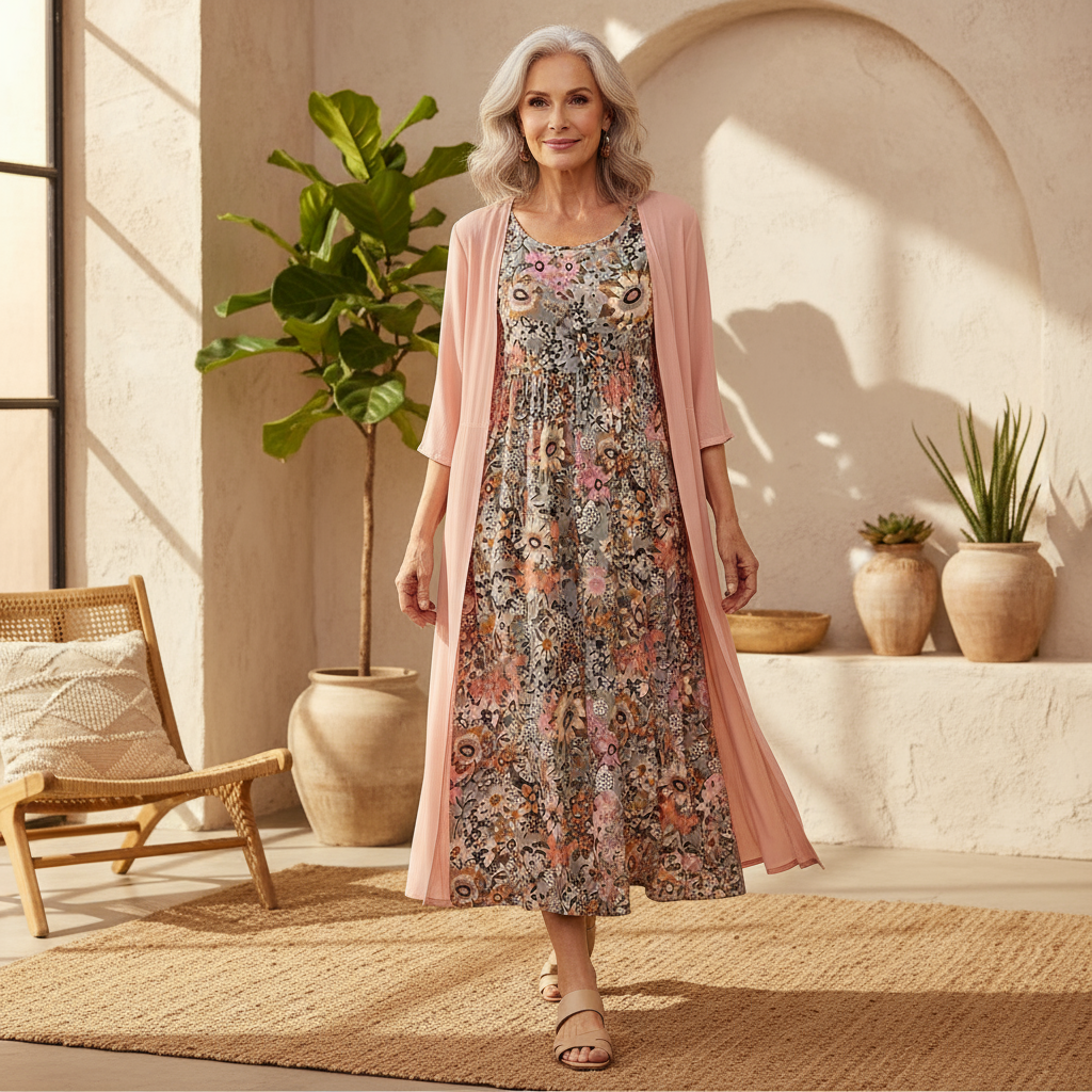Essie | Floral Boho Dress