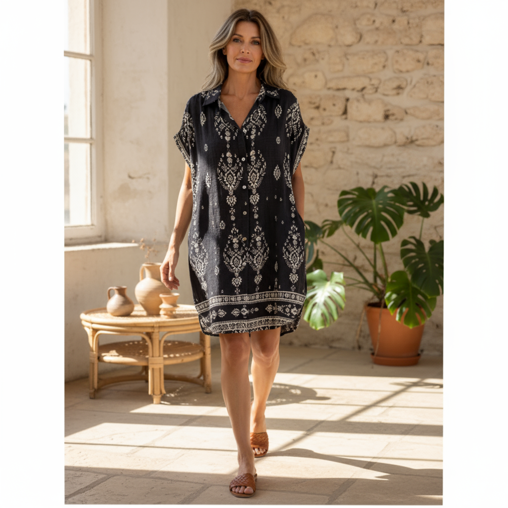 Mica | Vintage Boho Dress