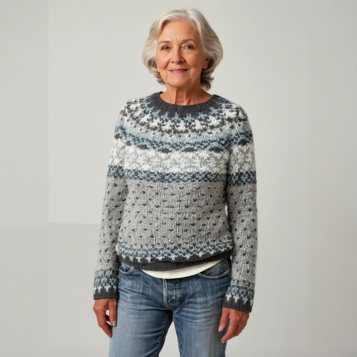 Amelia | Vintage Icelandic Wool Sweater