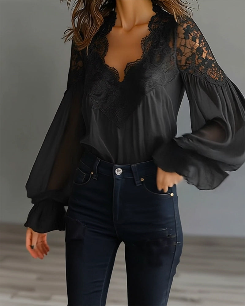 Ilvara | Lace Blouse