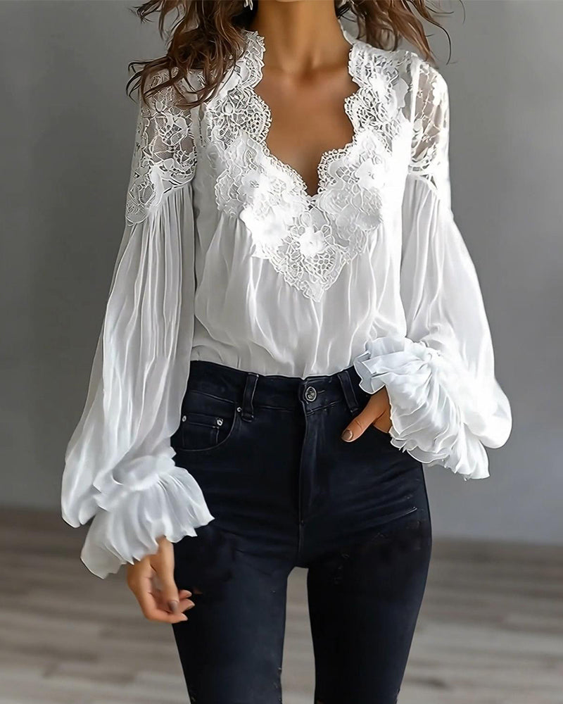 Ilvara | Lace Blouse
