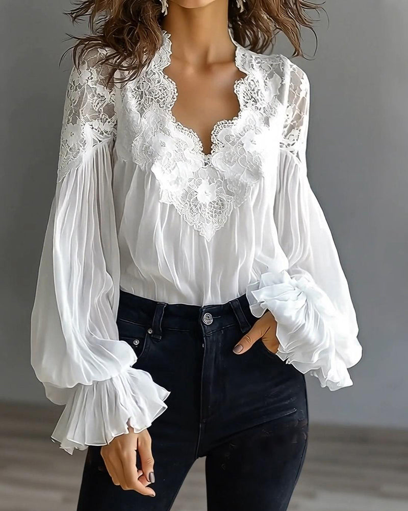Ilvara | Lace Blouse