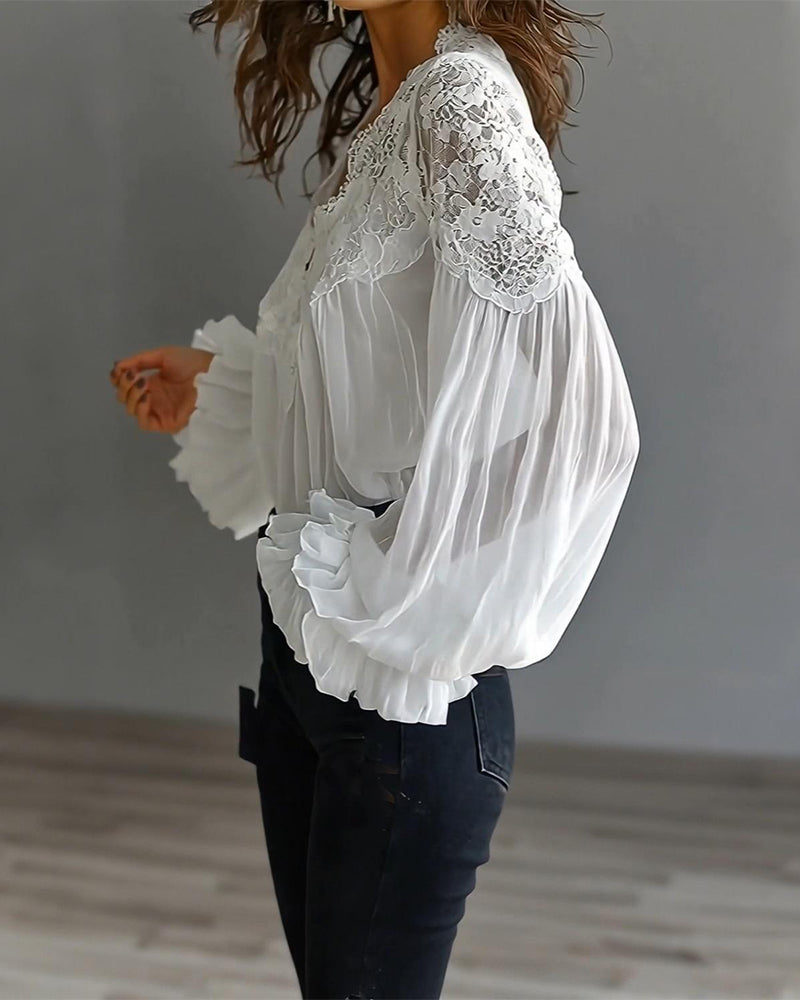 Ilvara | Lace Blouse