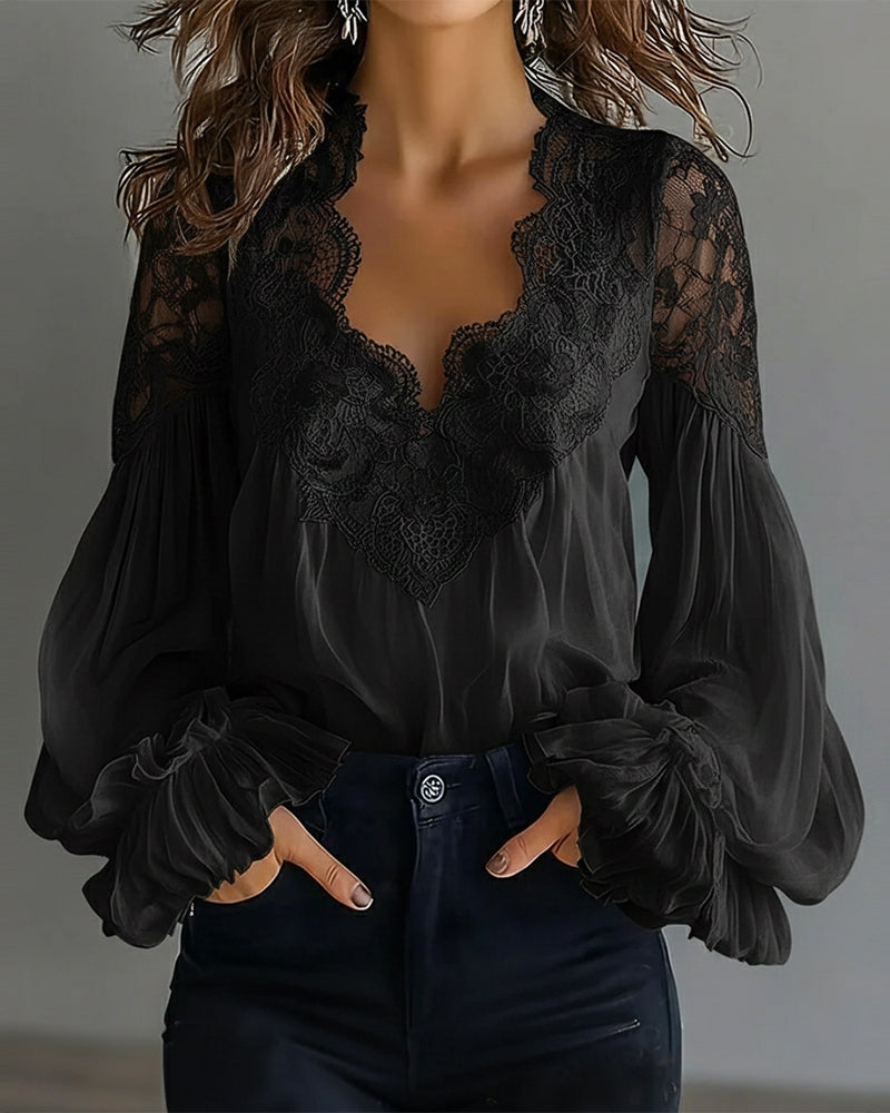Ilvara | Lace Blouse
