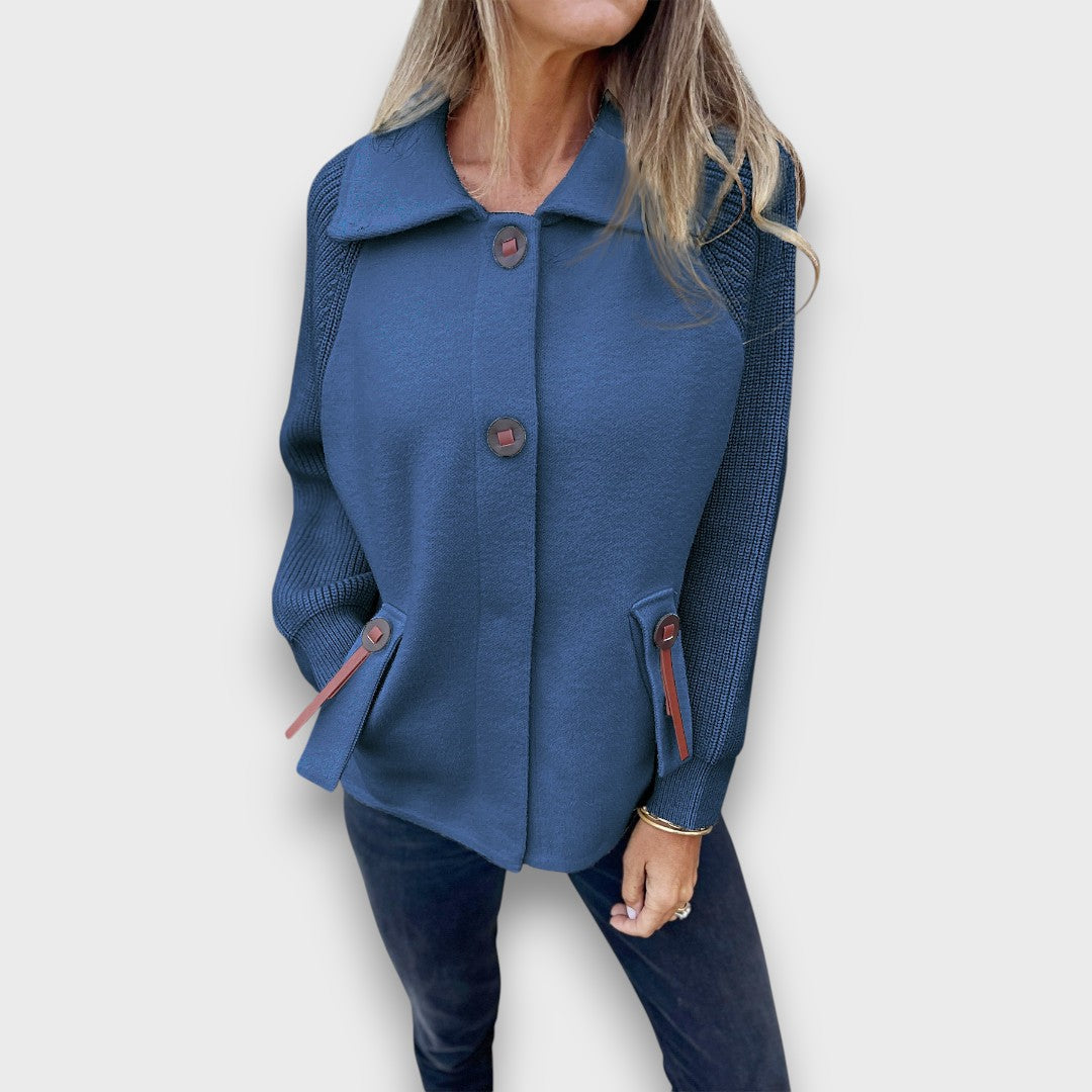 Lunaris | Jacket with Contrasting Sleeves