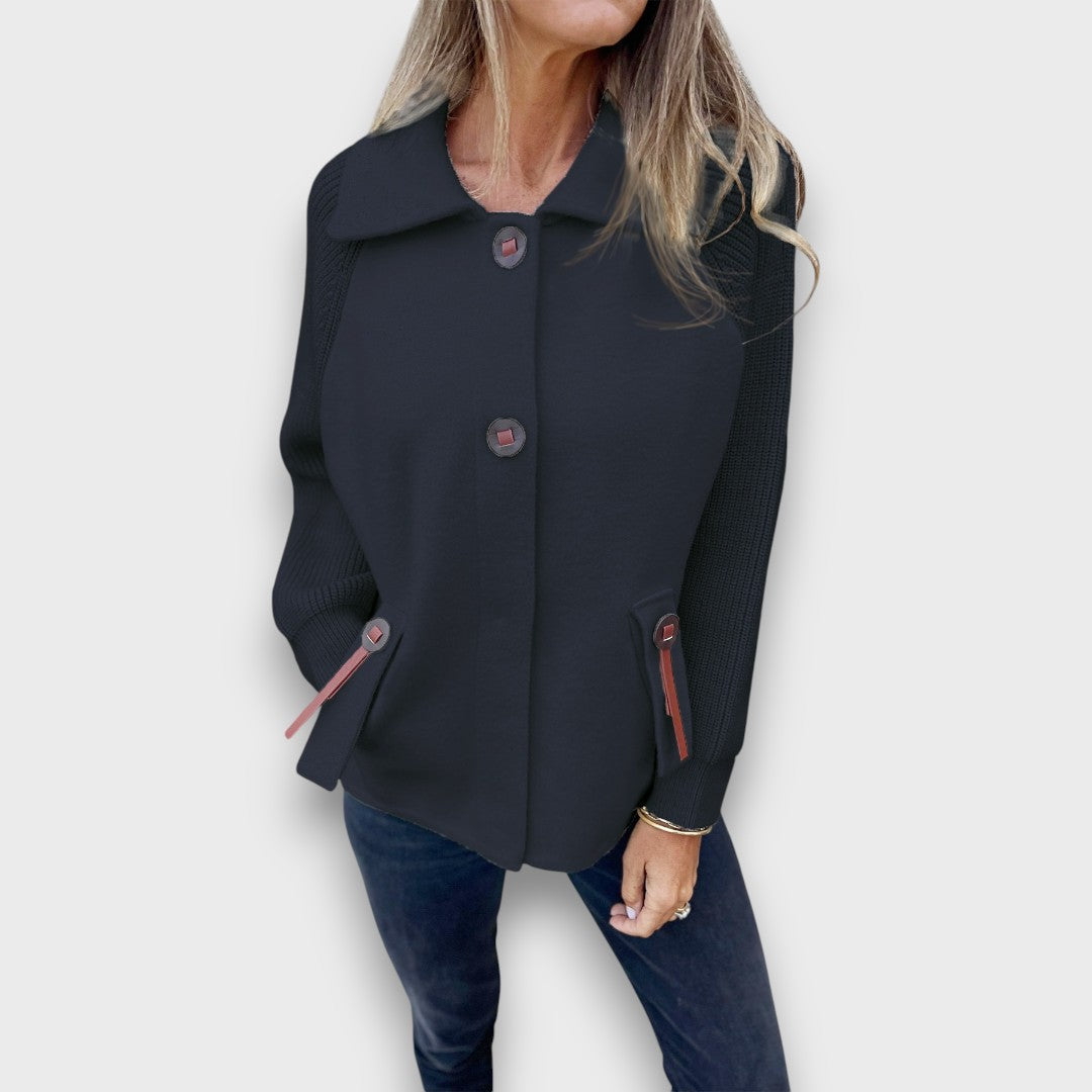 Lunaris | Jacket with Contrasting Sleeves