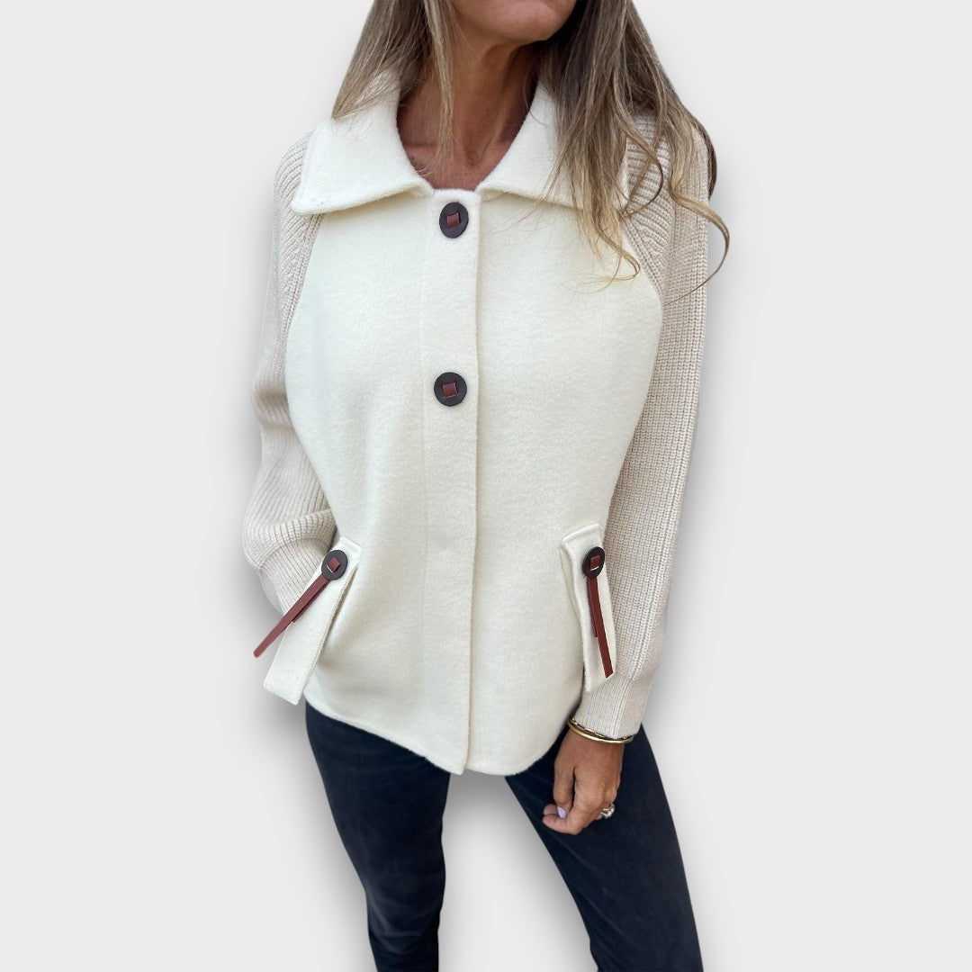 Lunaris | Jacket with Contrasting Sleeves