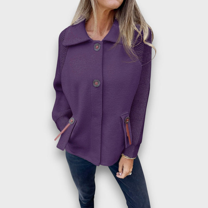 Lunaris | Jacket with Contrasting Sleeves